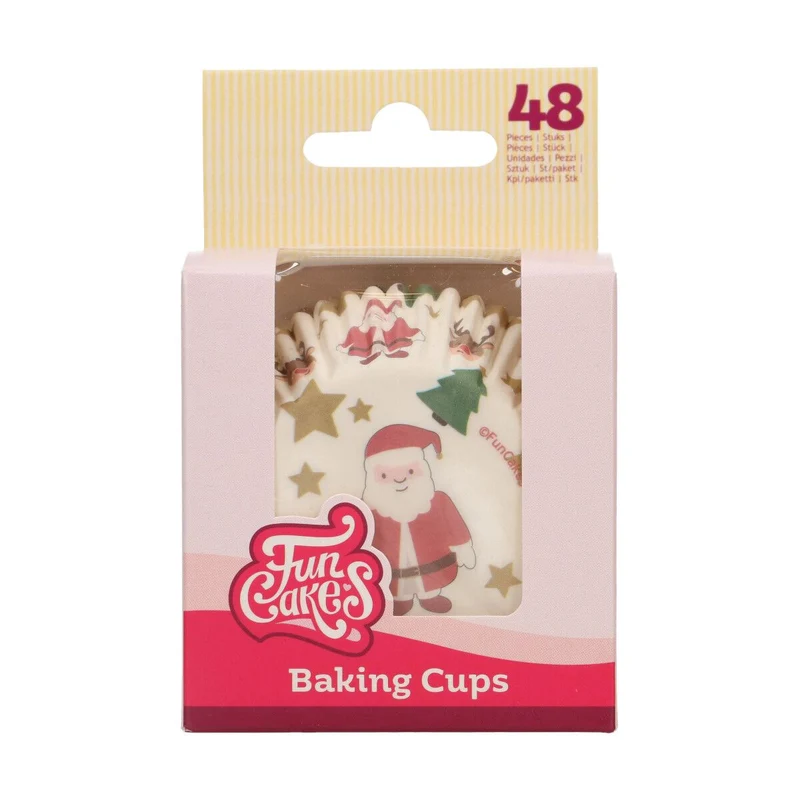 FunCakes Baking Cups Christmas pk/48