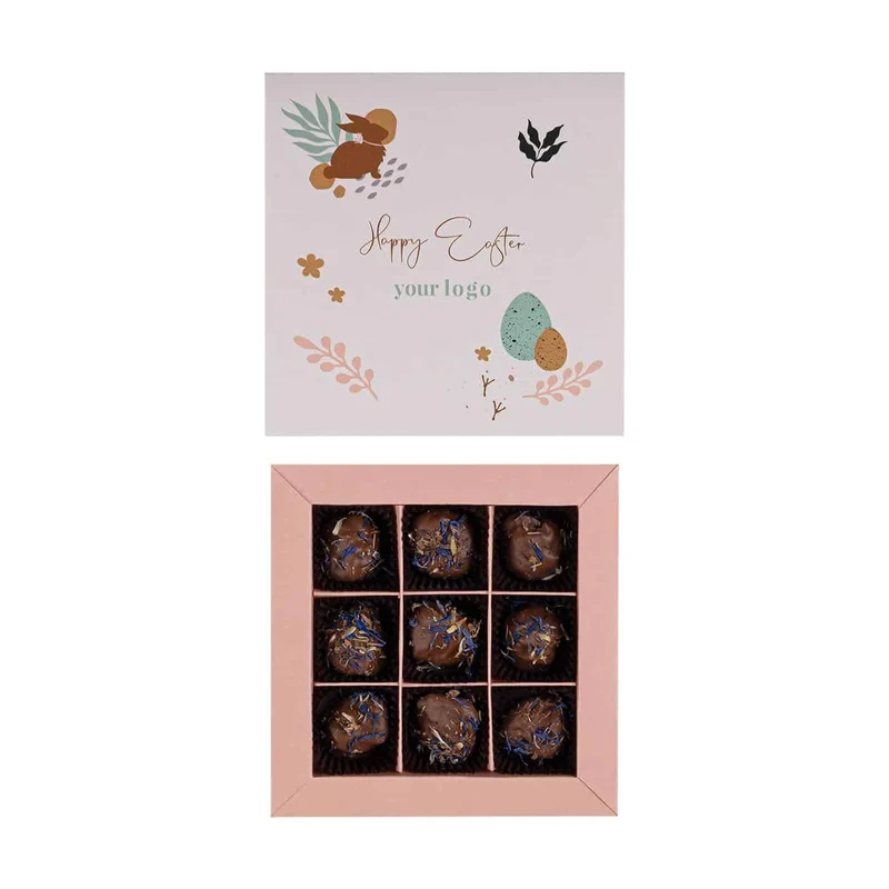Chocolade-omhulde Pruimen in Luxe Geschenkdoos (9 stuks)