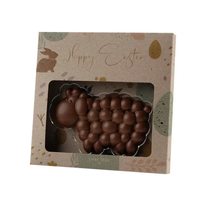 Chocolate Shape Bubble Lamb 40 g – Luxe Chocolade Paasfiguur in Speelse Vorm