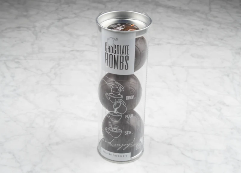 Chocolate Bombs dark marshmallows