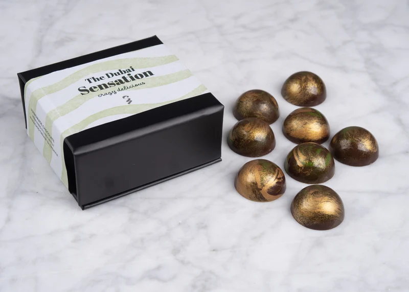 The Dubai Sensation pralines