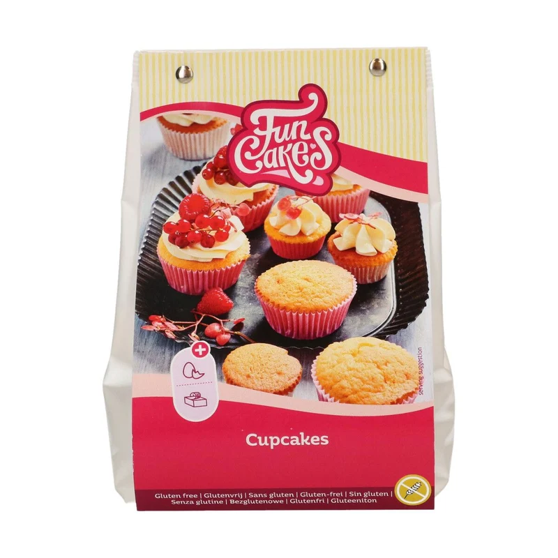 Funcakes | Mix voor Cupcakes Glutenvrij 500g