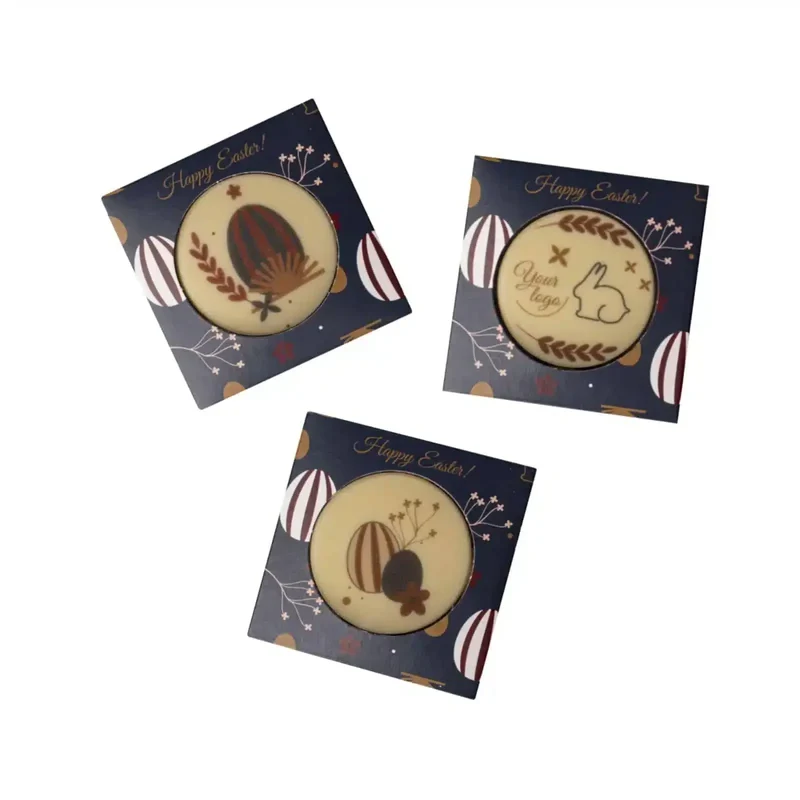 Chocolate Medal Choco Font Print – Gepersonaliseerd Chocolademedaillon