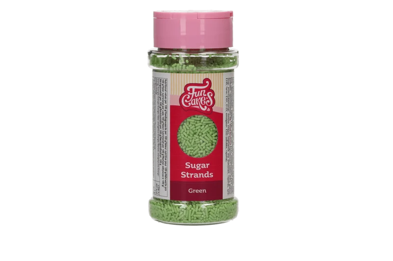 FunCakes Sugar Strands Groen 80 g
