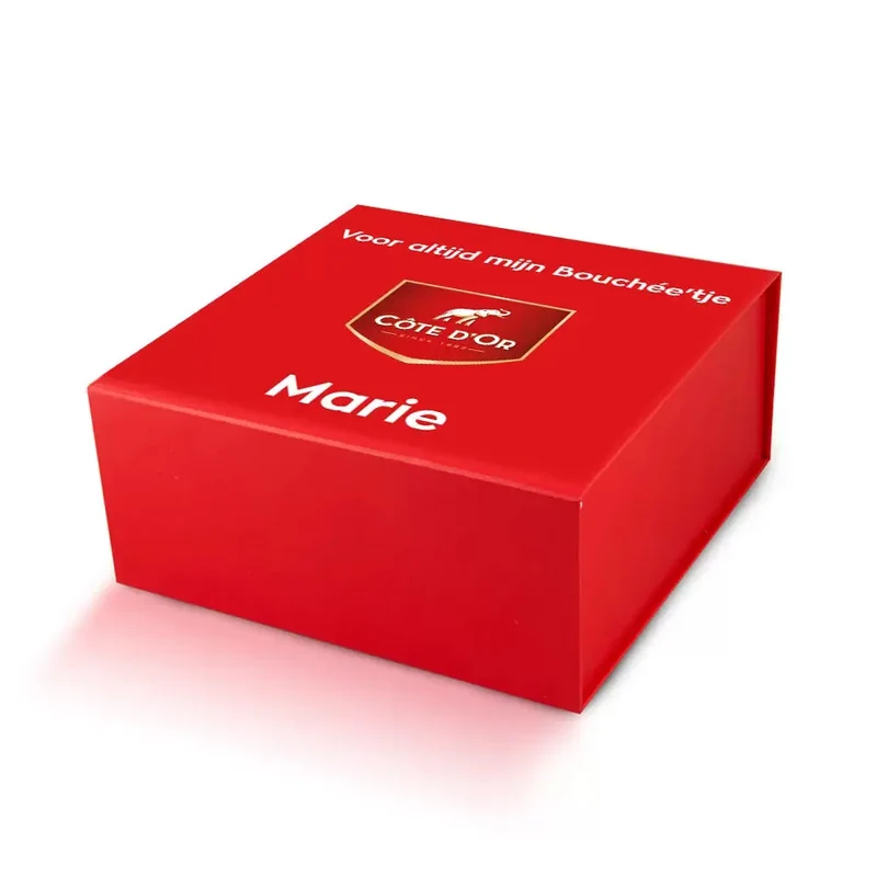 Côte d'Or Mini Bouchée melk - gepersonaliseerd cadeau - luxe magneetdoos - 100 stuks - 1000g