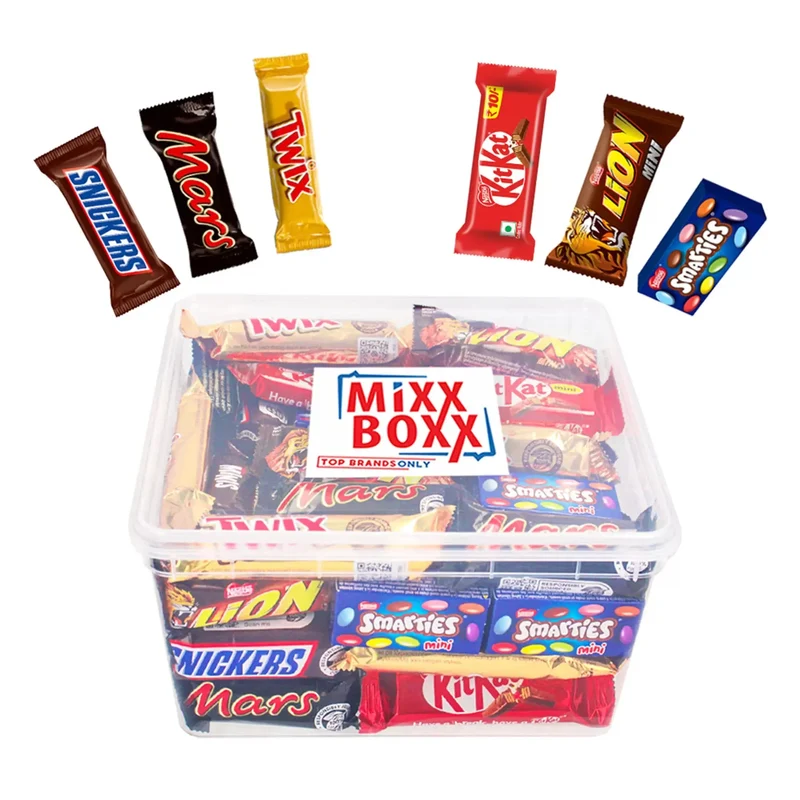 Nestlé & Mars Mini chocolademix - Mars, Twix, Snickers, Lion, KitKat & Smarties - 1067g