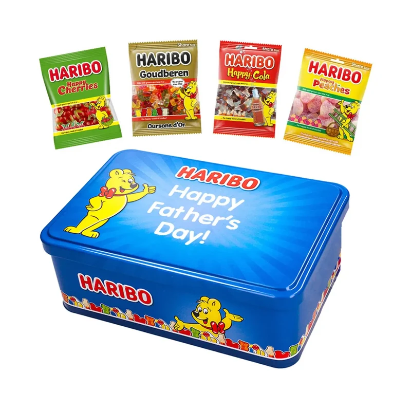 Haribo Happy Heroes candy collection box - "Happy Father's Day!" - 350g