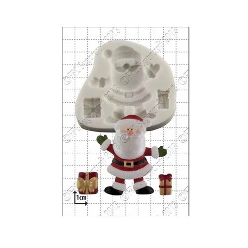 FPC Sugarcraft Mold Santa and Gifts