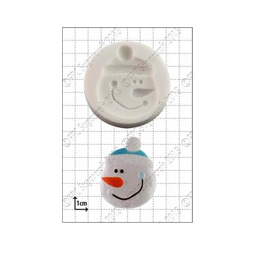 FPC Sugarcraft Mold Snowman Face