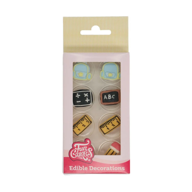 FunCakes Suikerdecoraties Back to School Set/8