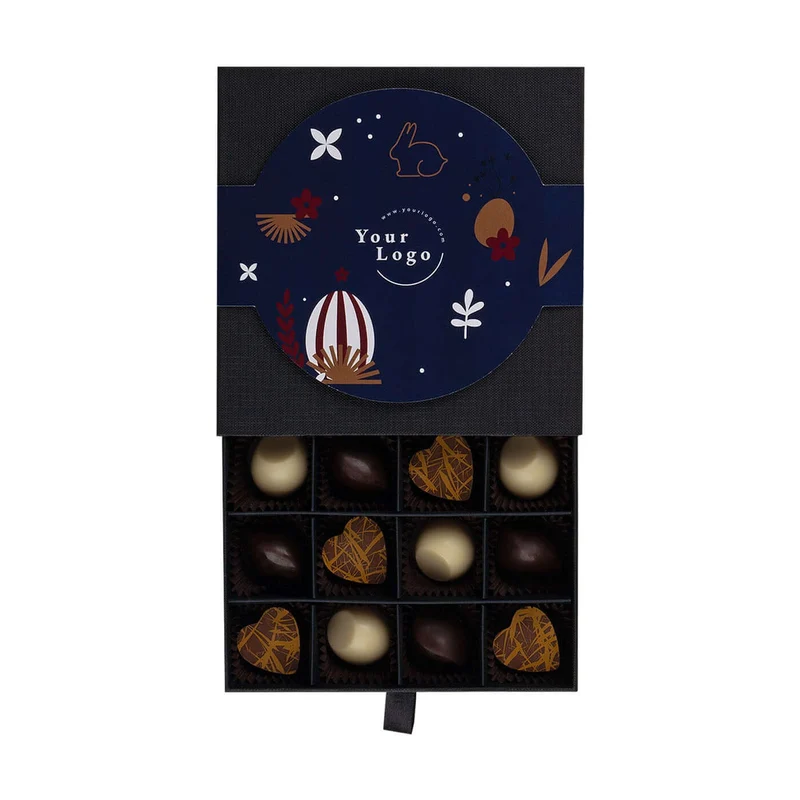 Pralines Zoete momenten – Luxe Pralinébox met Rijke Chocoladesmaken
