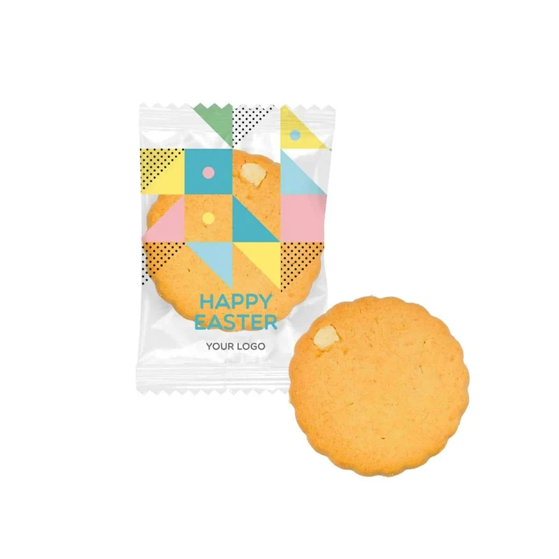 Reclame Cookie Vegan Amandelkoekje – Vegan Amandelkoekje Zonder Toegevoegde Suiker