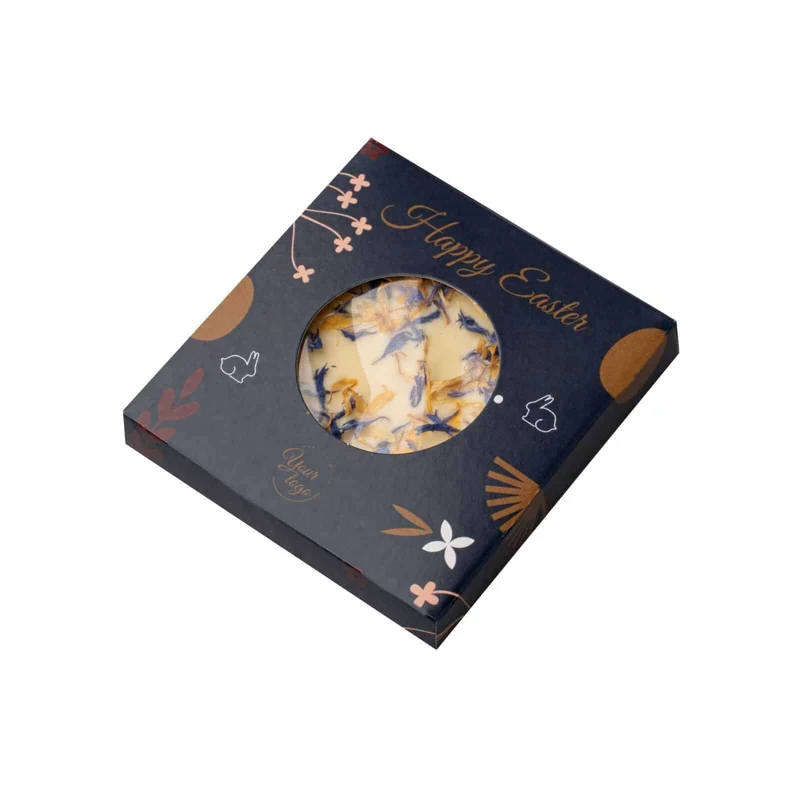 Mini Chocoladereep Modern – Personaliseerbare Paaschocolade met Sprinkles