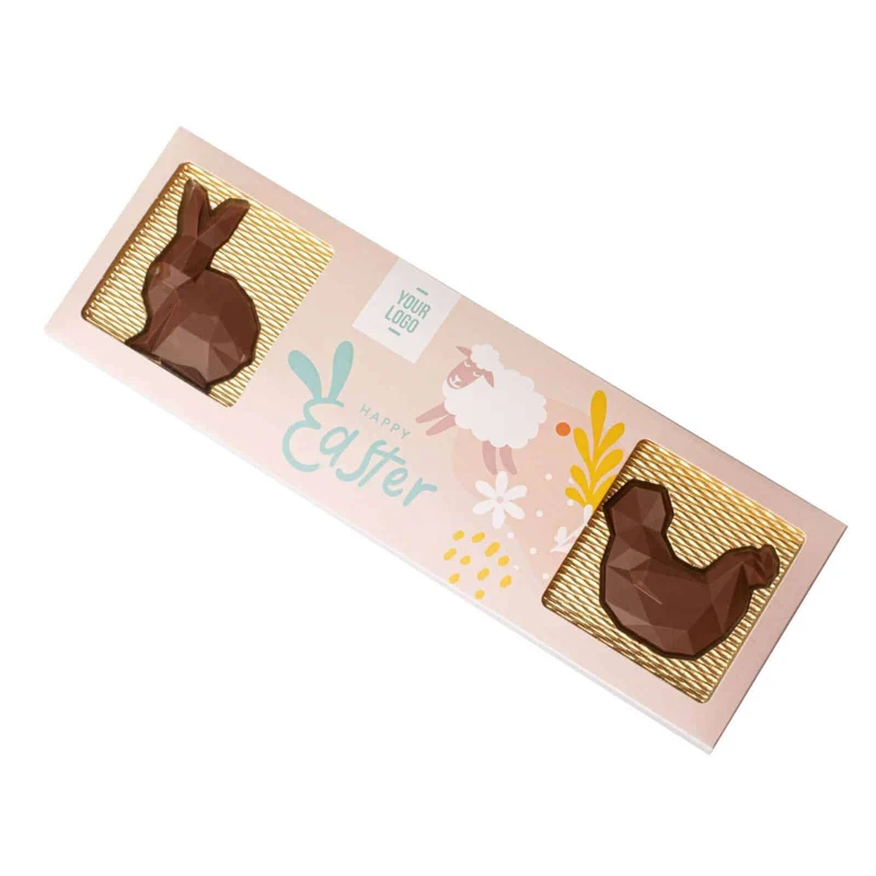 Chocolade Paasfiguren Set – Feestelijke Easter Farm Chocolade