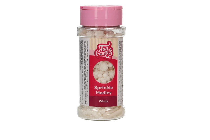 FunCakes Sprinkle Medley White 65 g