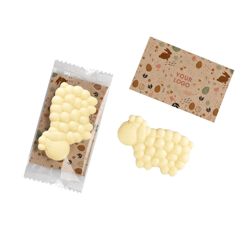 ADVERTENTIEKAART – CHOCOLADE BUBBEL LAM