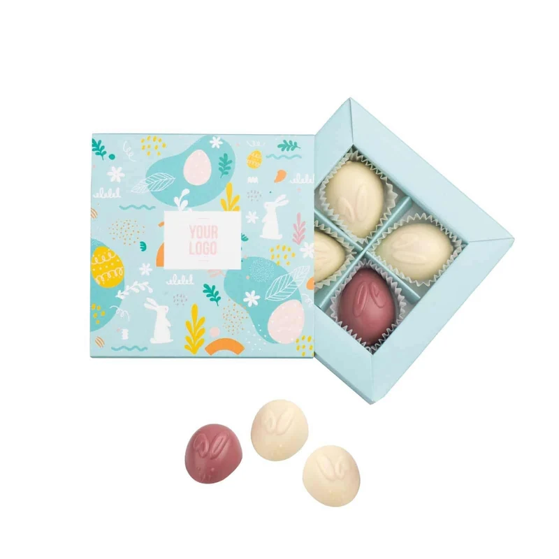 PAASHAZEN PRALINES 4 STUKS – Paas Pralines