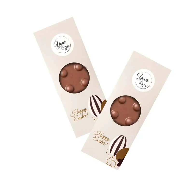 Chocoladereep met Vulling Modulo Trio 30 g – Luxe Chocoladereep met Zoute Caramelvulling