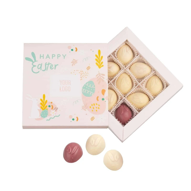 PAASHAZEN PRALINES 9 STUKS – Paas Pralines
