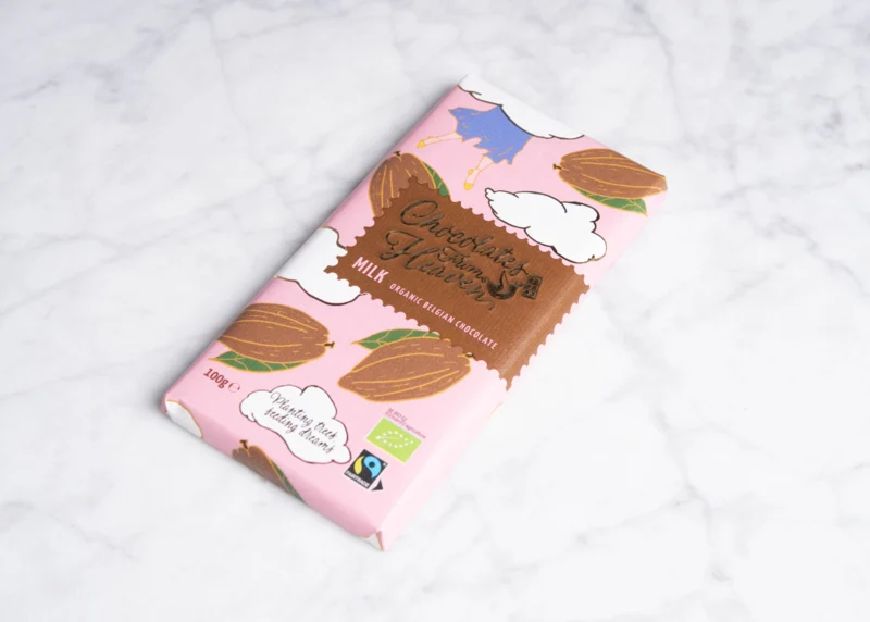 Chocolates from heaven: melkchocoladereep 100g