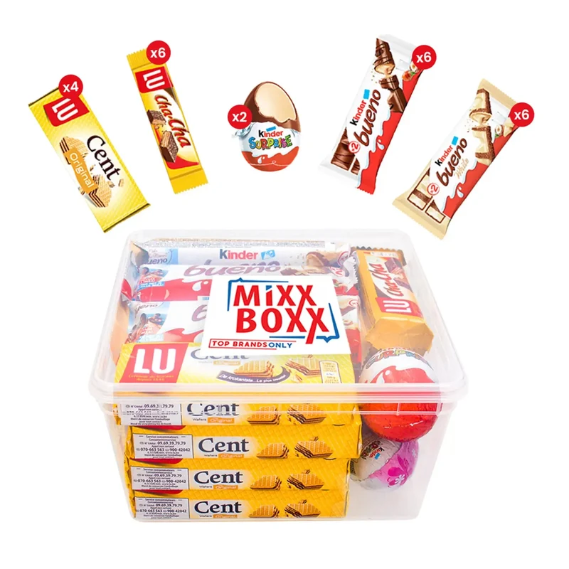 LU & Kinder maandpakket - chocolade en koek mix - 874g