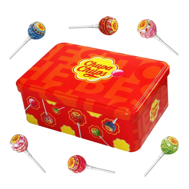 Chupa Chups Best of candy collection box - lollies - 48 stuks - 620g