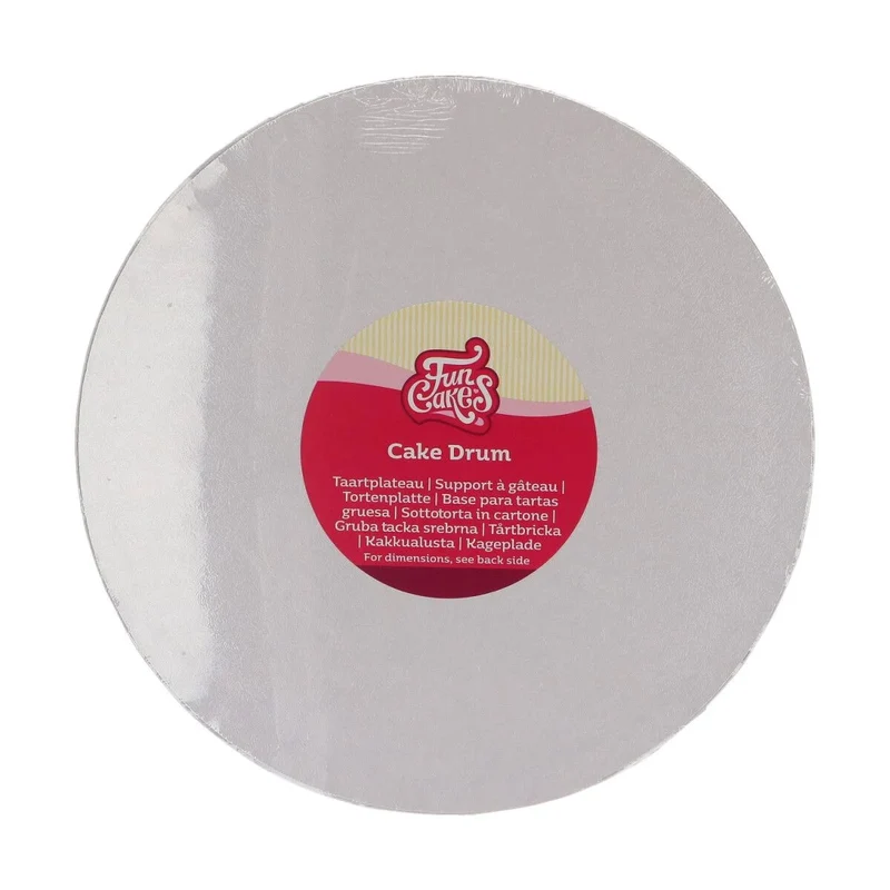 FunCakes | Cakedrum 25cm wit