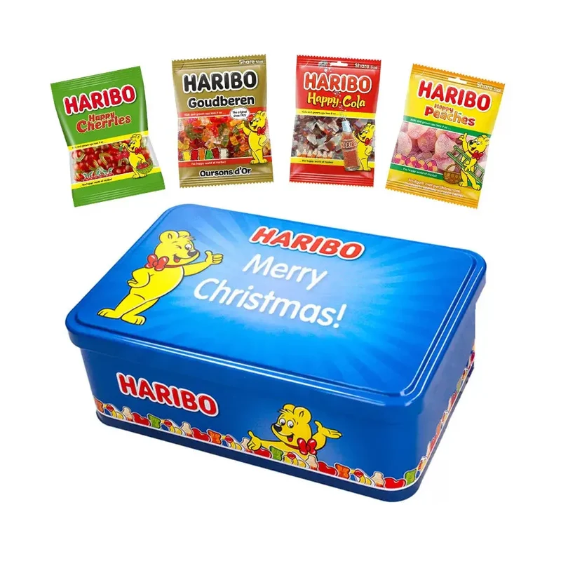 Haribo Happy Heroes candy collection box - "Merry Christmas! - 350g