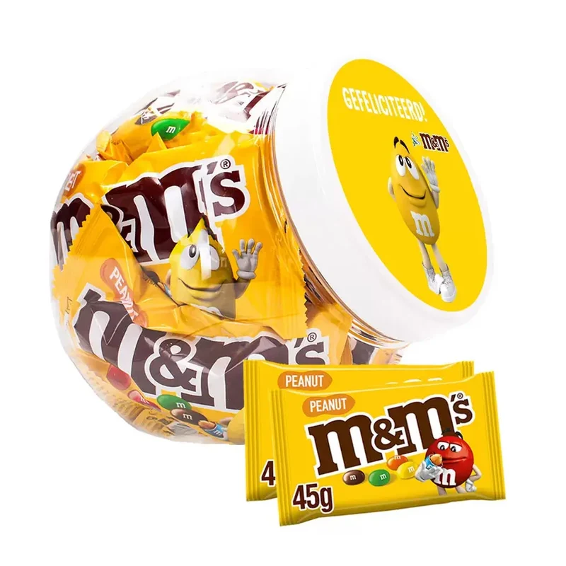 M&M's Peanut - "Gefeliciteerd" - 450g