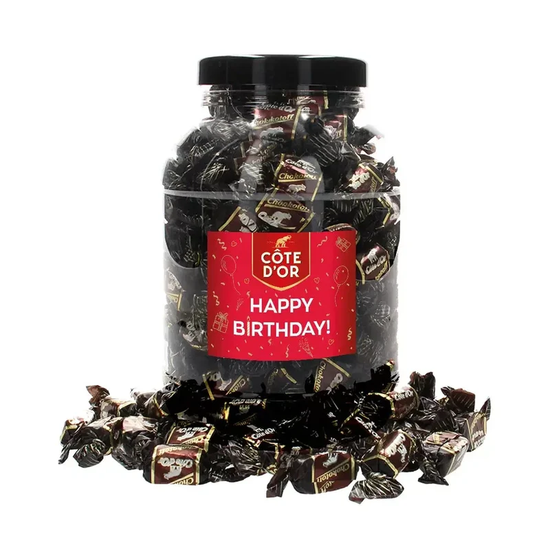 Côte d'Or Chokotoff "Happy Birthday" - verjaardagscadeau - 1600g