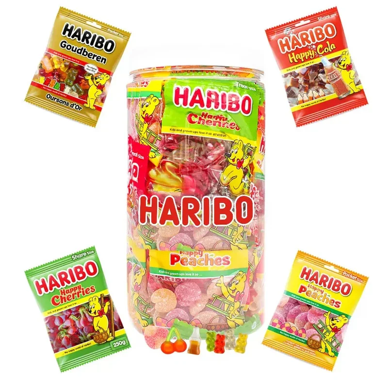 Haribo Happy Heroes mega snoepmix - snoep uitdeelzakjes - 28 zakjes - 700g