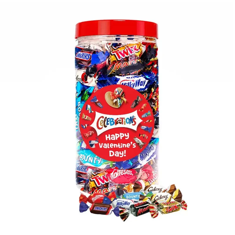 Mars Celebrations mega chocolademix "Happy Valentines Day!" - 580g