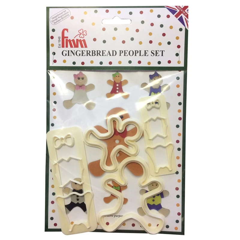 FMM | Gingerbread People Cutter Set