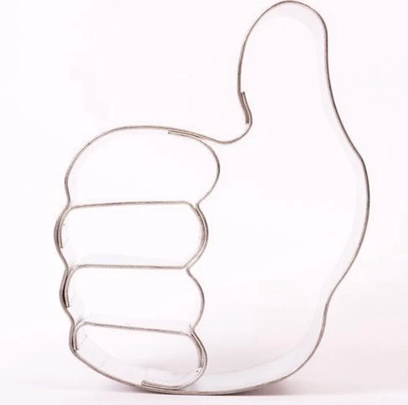Cookie Cutter | uitsteker metaal duimpje omhoog