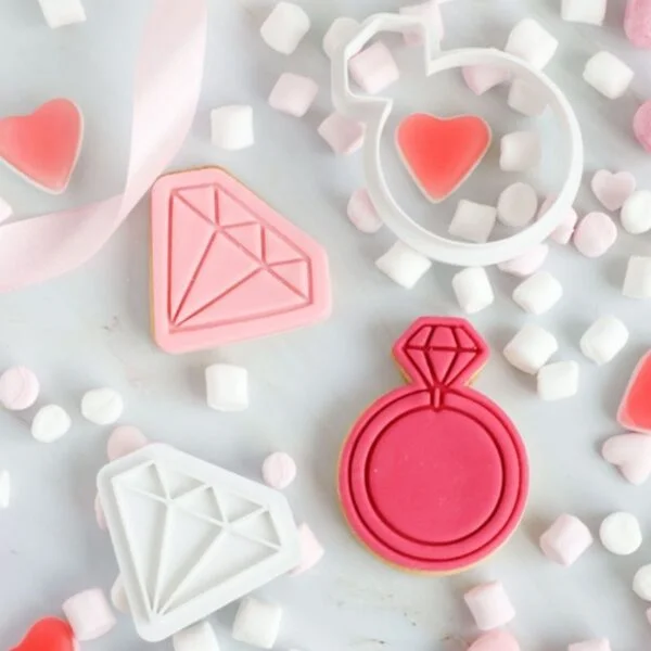Koekstempelset Diamant