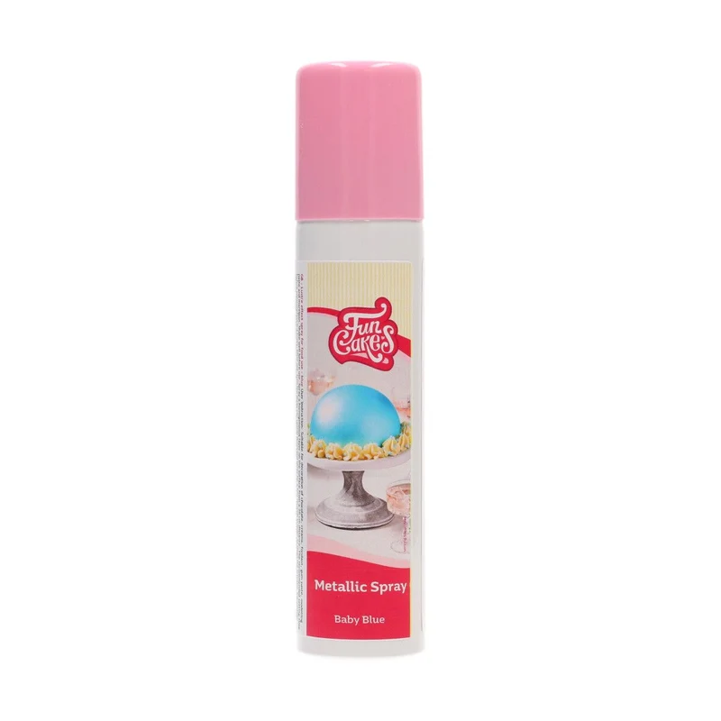 FunCakes Metallic Spray Baby Blue