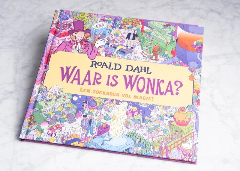 Boek: Waar is Wonka? Een zoektocht vol magie!