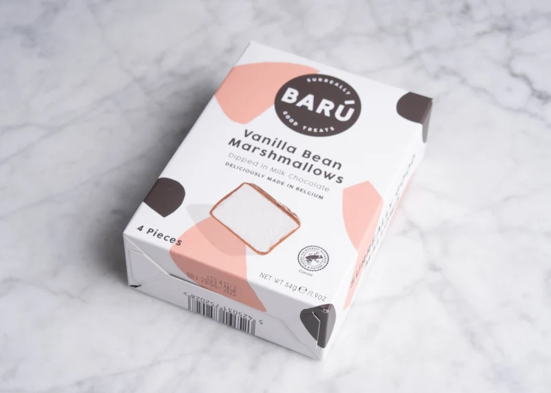 Marshmallow milk chocolate box
