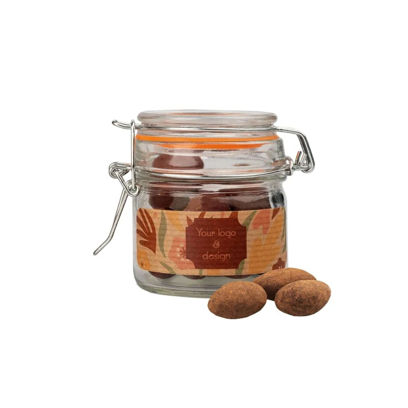 Snoeppot met eigen label