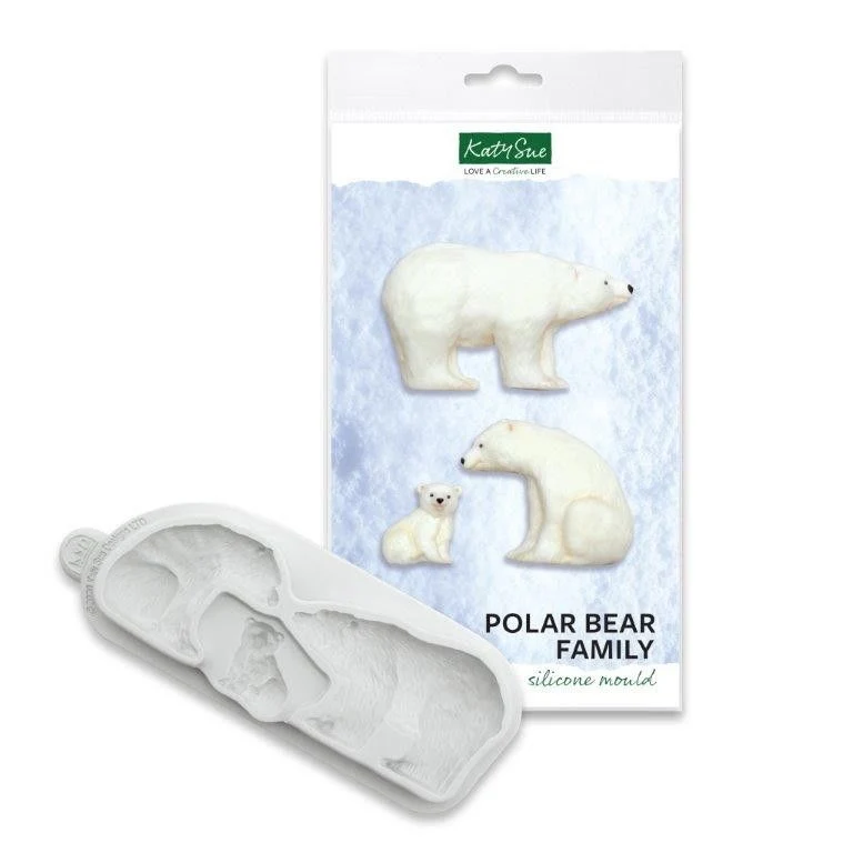 Katy Sue Mould Polar Bear Family