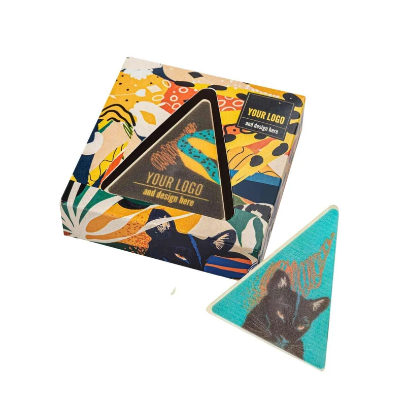 Choco Triangle Print – Jouw Smaakvolle Mini-Statement