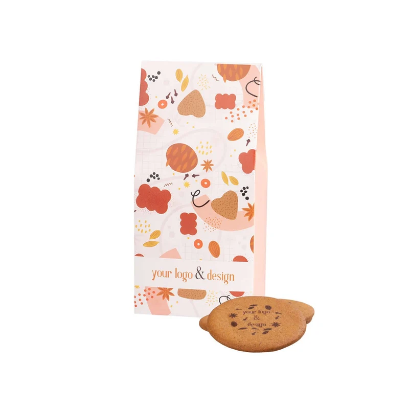 logo koekjes zakje met eigen ontwerp