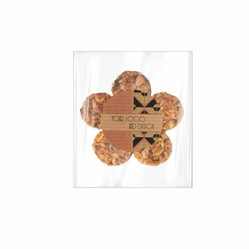 Flower Shape Cereal Bar – Granenbloem met Natuurlijk Honing