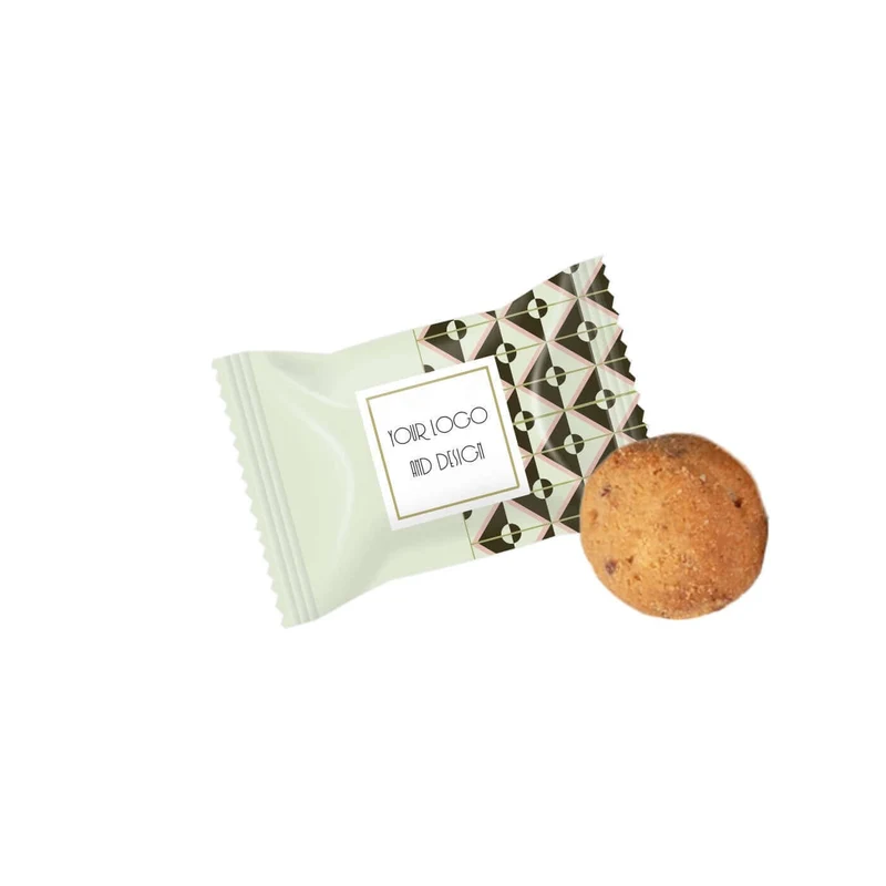 Mini oat cookie in composteerbare verpakking