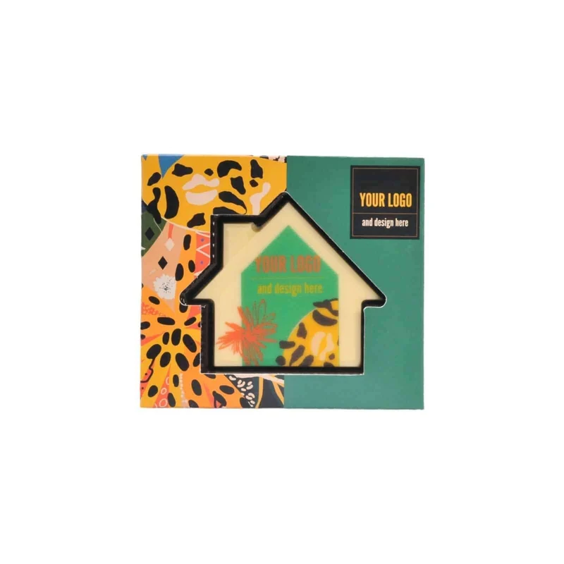 Choco4Mat mini huisje met full-color print