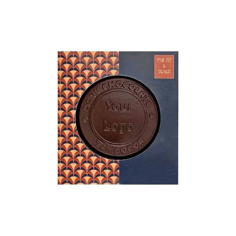 Choco4Mat mini medaille in eigen ontwerp