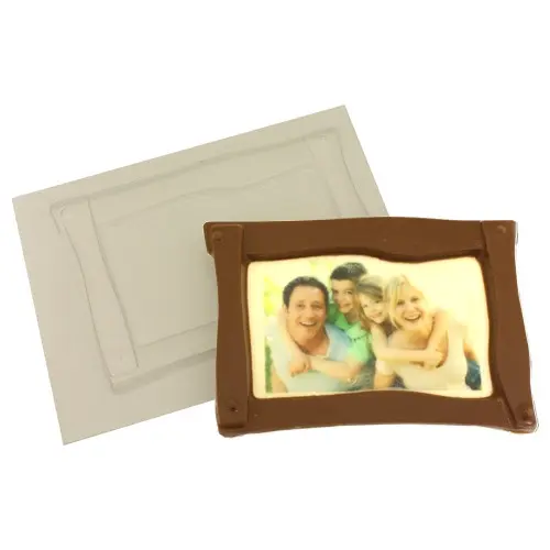 Chocolade mal Fotolijstje 165x110mm