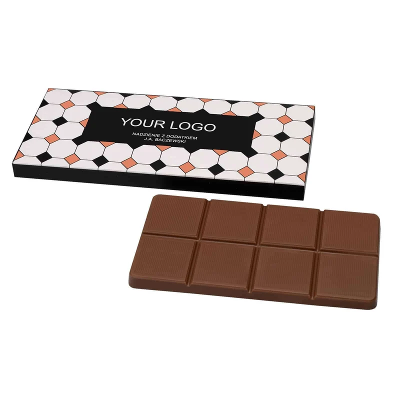 Gevulde Chocoladereep 70 g J.A. Baczewski Line in Eigen Verpakking