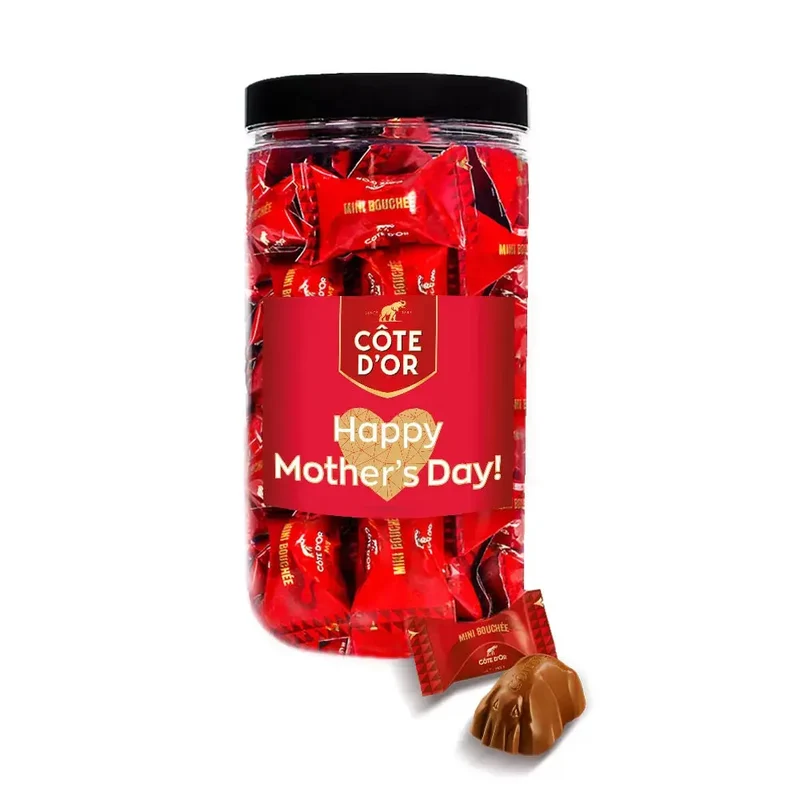 Côte d’Or Mini Bouchée "Happy Mother's Day" - chocolade cadeau voor Moederdag - 500g