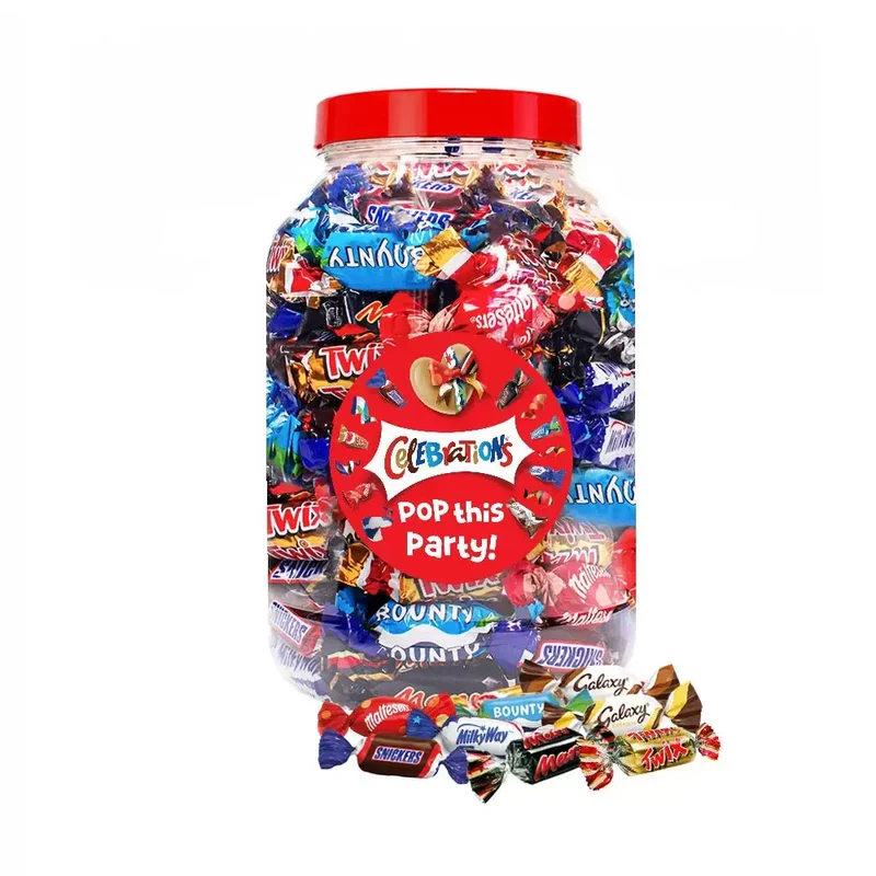 Mars Celebrations mega chocolademix "Pop this party!" - chocolade cadeau - 1200g